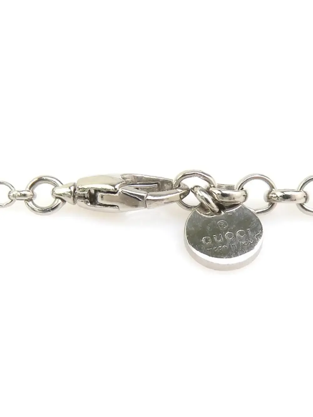 Auth Gucci Interlocking G Necklace #329689G19B